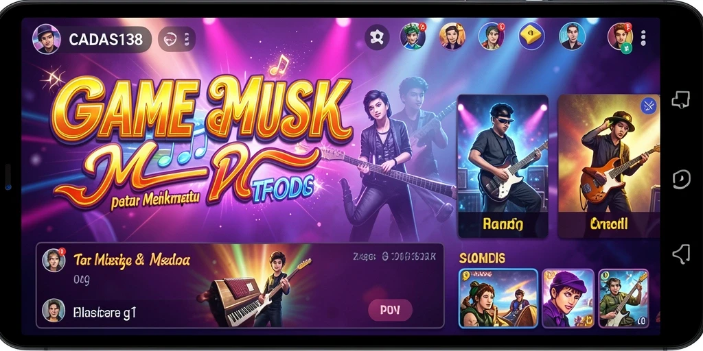 Tampilan gameplay CADAS138 yang menarik dan interaktif.