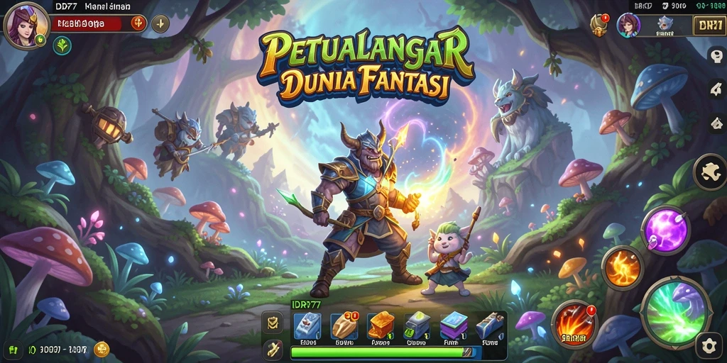 Screenshot gameplay IDR77 yang menampilkan petualangan mendebarkan.