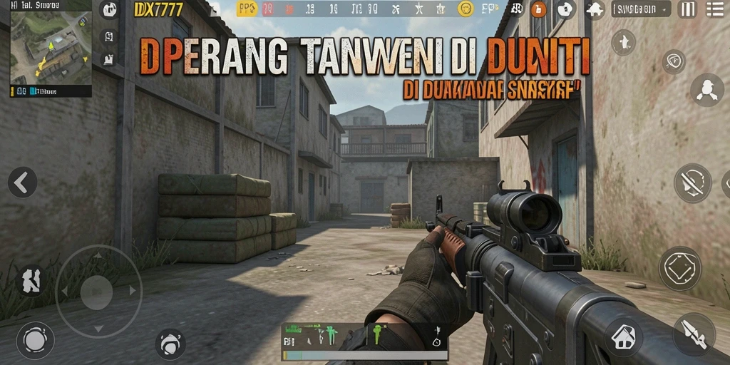 Gambaran gameplay intens IDX777 dengan aksi tembak-menembak yang seru.