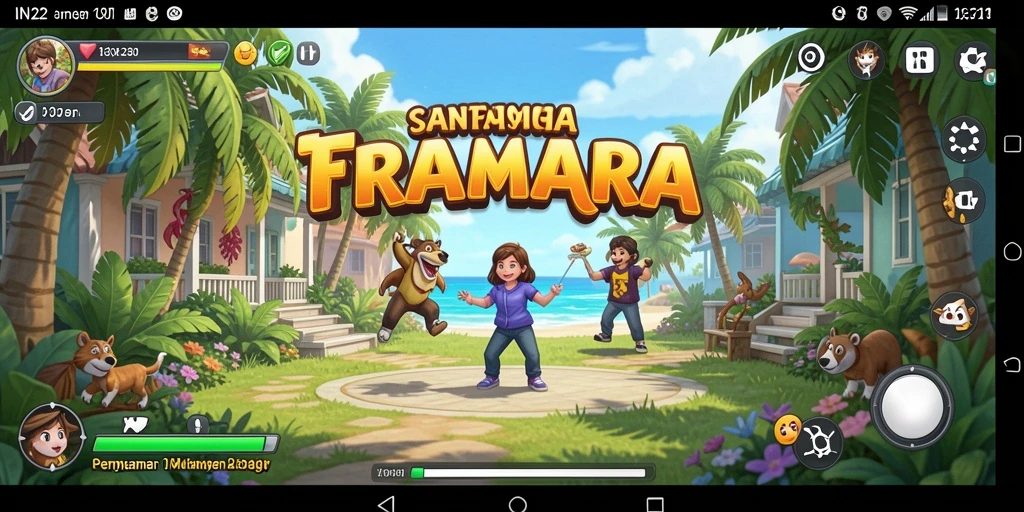 Tampilan gameplay seru dan menawan dari IN22