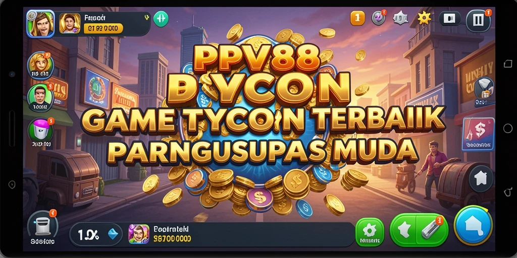 Tampilan gameplay menarik dari PPV88 dengan strategi Tycoon.