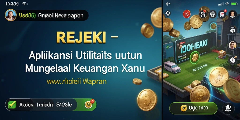 Tampilan antarmuka REJEKI yang intuitif dan menarik.