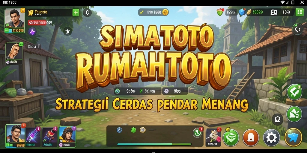Screenshot utama RUMAHTOTO menampilkan gameplay strategis yang menantang.