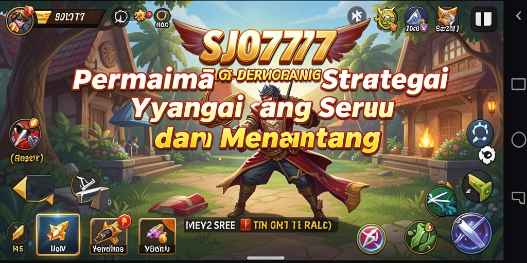 Tampilan gameplay menarik dari SJO777 dengan elemen strategi.