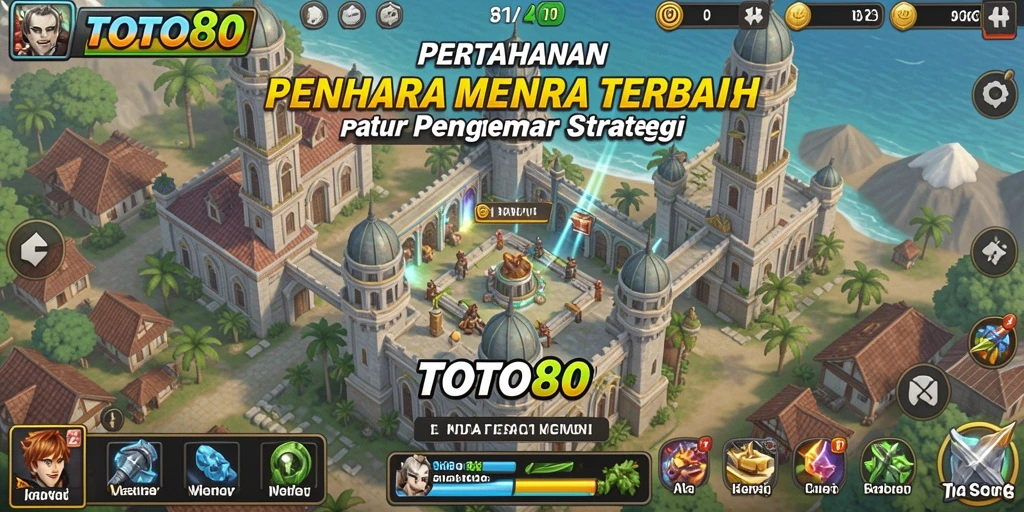 Tampilan gameplay TOTO80 yang menegangkan dan strategis.